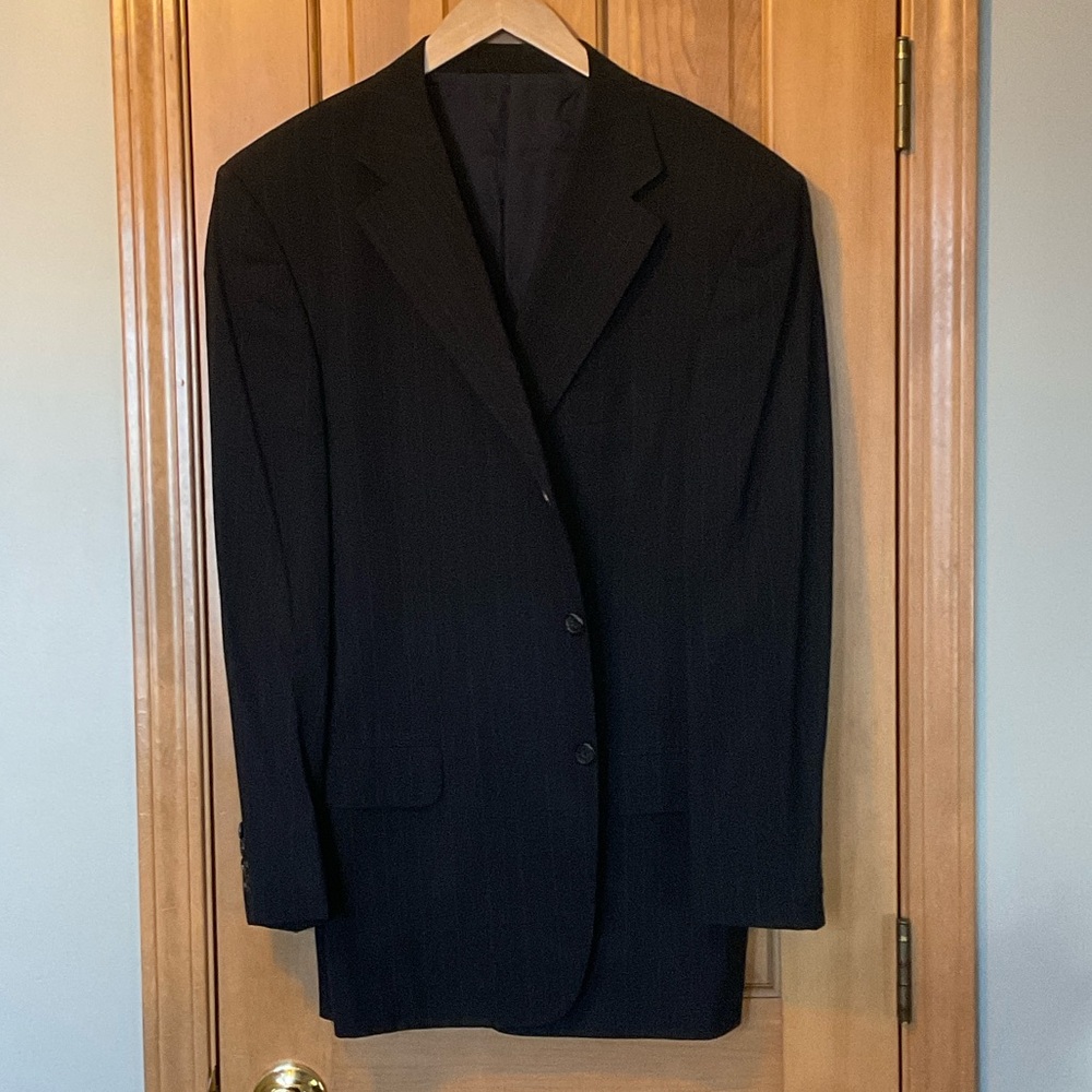 Ermenegildo Zegna Dark Navy Blazer